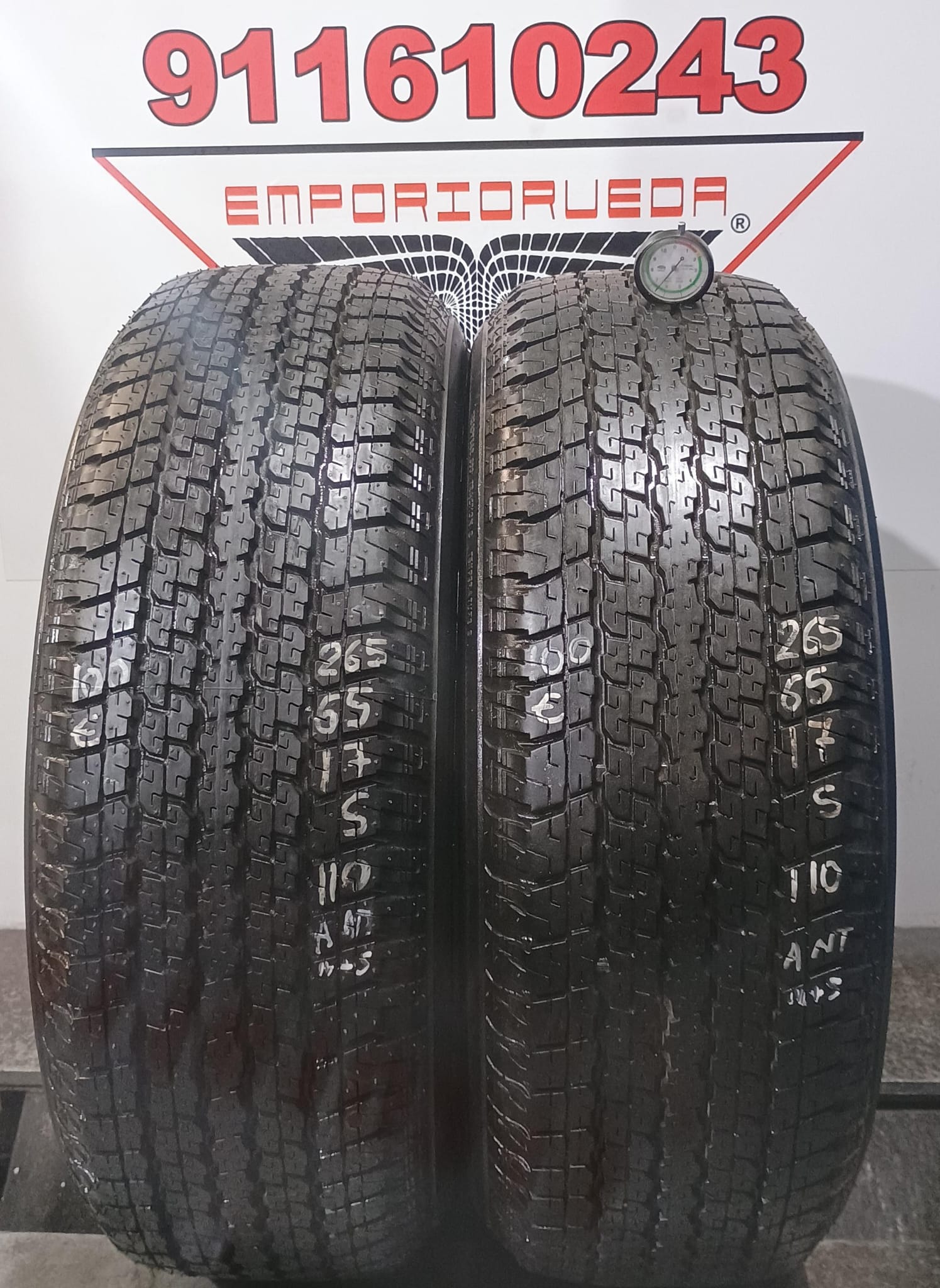 BRIDGESTONE DUELER H-P USADO M+S 265/65 R17 110 S